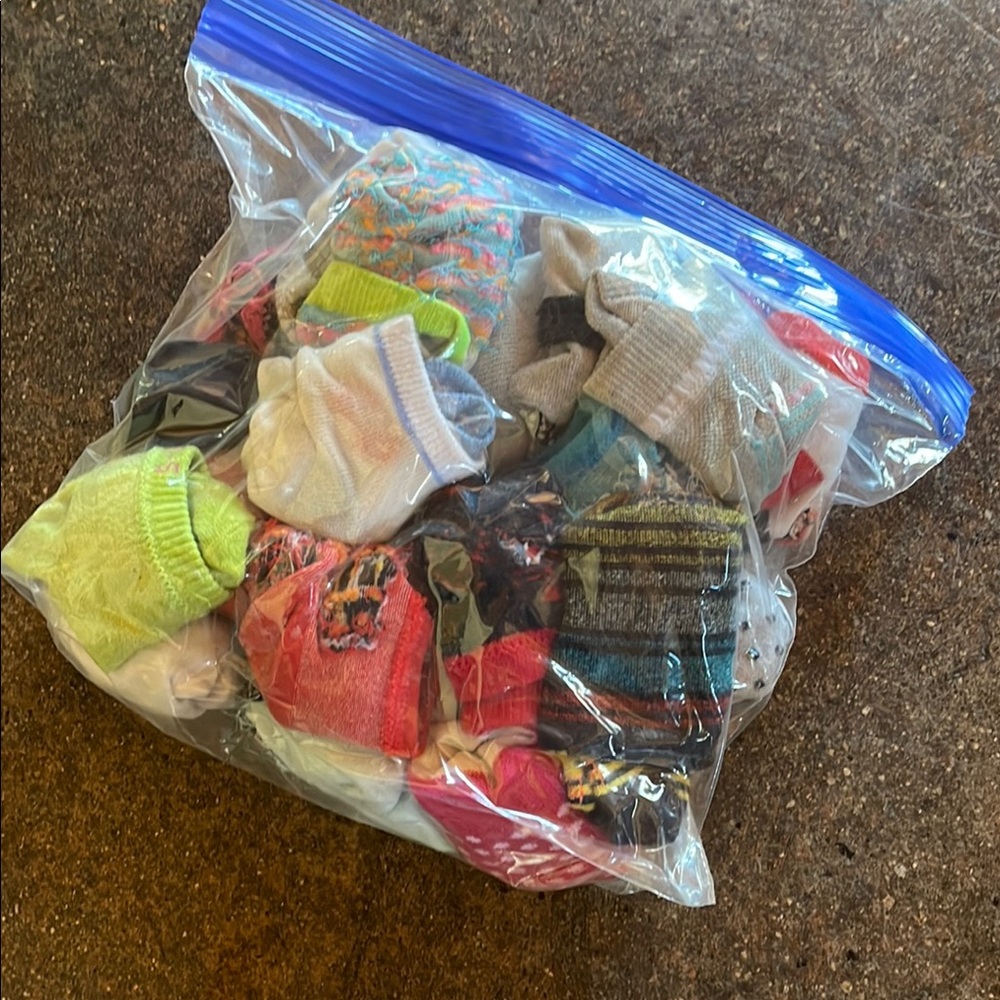 Assorted Colorful Socks Bundle